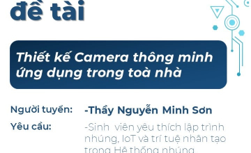 KHOA KỸ THUẬT MÁY TÍNH TUYỂN SINH VIÊN THAM GIA ĐỀ TÀI