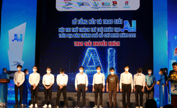 Hội thi giải pháp ứng dụng Trí tuệ Nhân tạo (AI) trên địa bàn TP. Hồ Chí Minh năm 2022