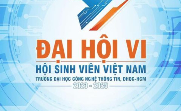 Công bố biểu trưng chính thức Đại hội Đại biểu Hội sinh viên Việt Nam trường Đại học Công nghệ Thông tin, ĐHQG-HCM lần thứ VI, nhiệm kỳ 2023 - 2025