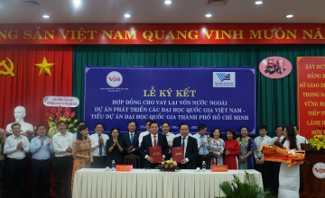 Ngân hàng phát triển Việt Nam đồng hành với ĐHQG-HCM