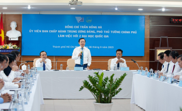 Phó Thủ tướng Trần Hồng Hà nêu 3 nhiệm vụ phát triển ĐHQG