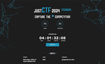 UIT InSecLab thông báo giải justCTF 2024 teaser