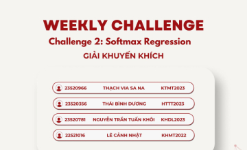 Công bố kết quả Weekly Challenge - Tuần 02