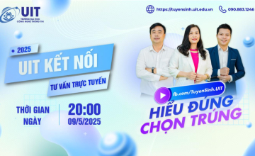 CÙNG UIT “XÉ TÚI MÙ” TRÚNG SECRET GIẢI ĐÁP VỀ KỲ TUYỂN SINH NĂM 2025 TẠI UIT KẾT NỐI 2025 SỐ ĐẦU TIÊN