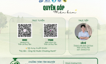 Chính thức mở cổng quyên góp cho chương trình Huân Chương Xanh 2025 